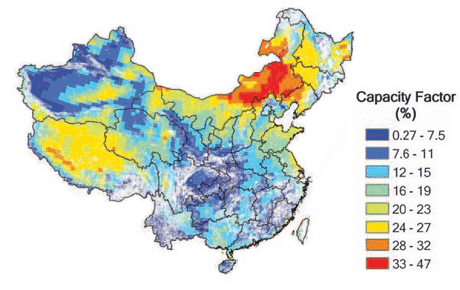 China\'s wind-energy potential